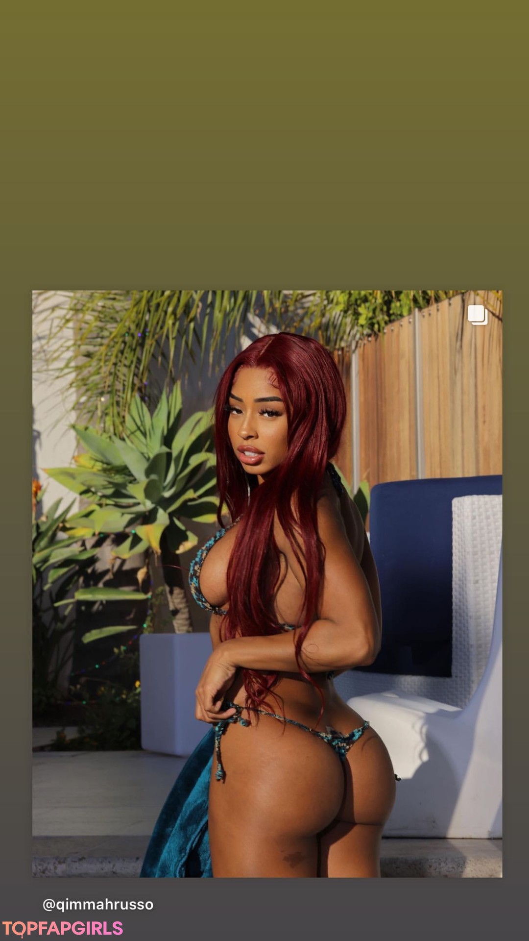Photo nue de fuite OnlyFans de Qimmah Russo #583