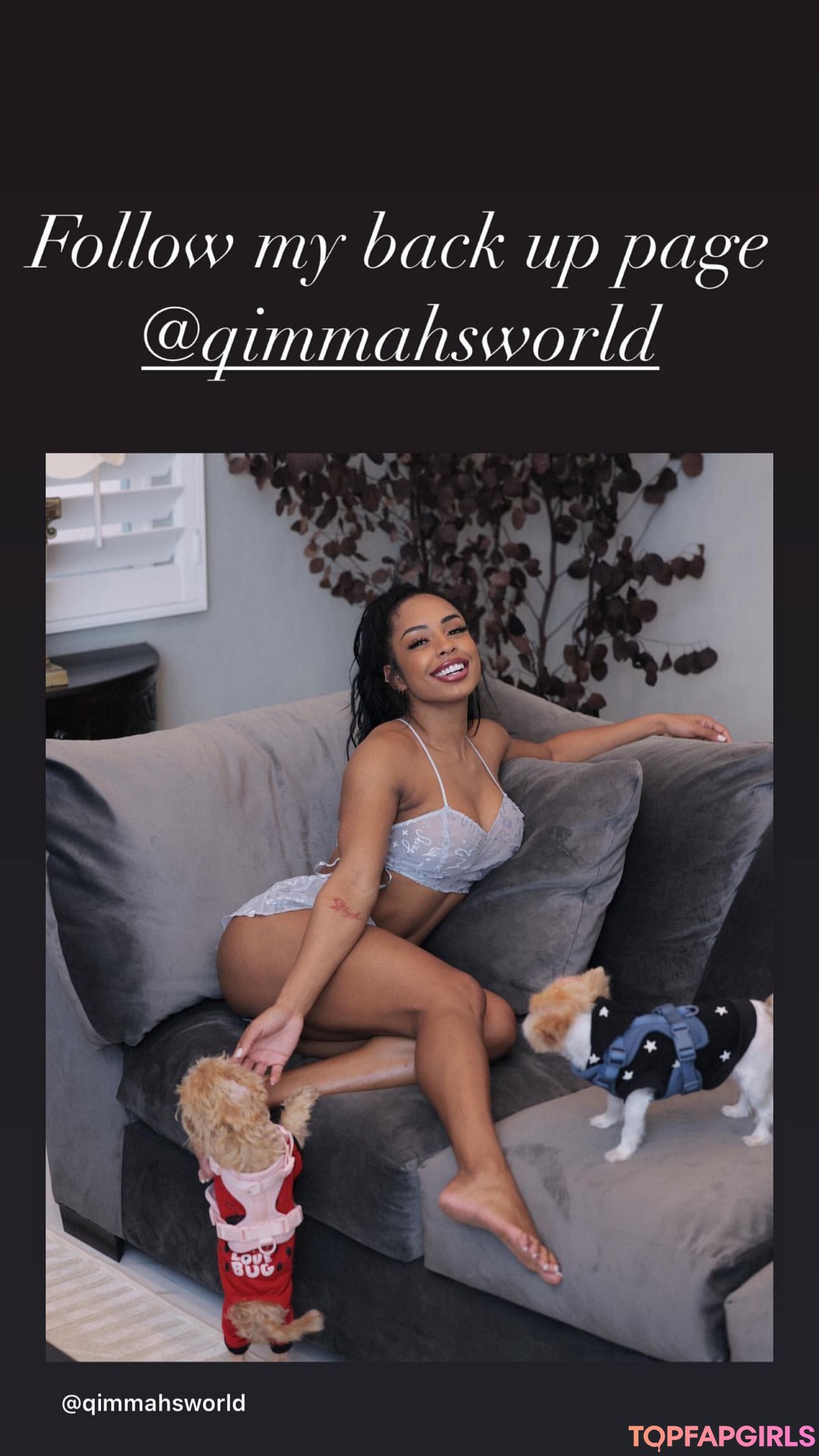 Photo nue de fuite OnlyFans de Qimmah Russo #638