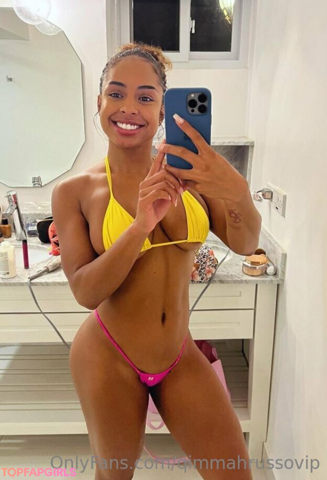 Photo nue de fuite OnlyFans de Qimmah Russo #737