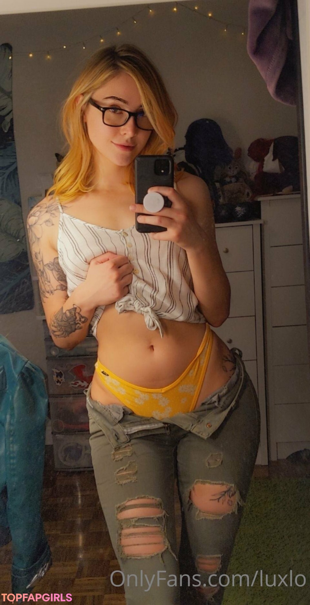 Photo nue de fuite OnlyFans de Luxlo #1030