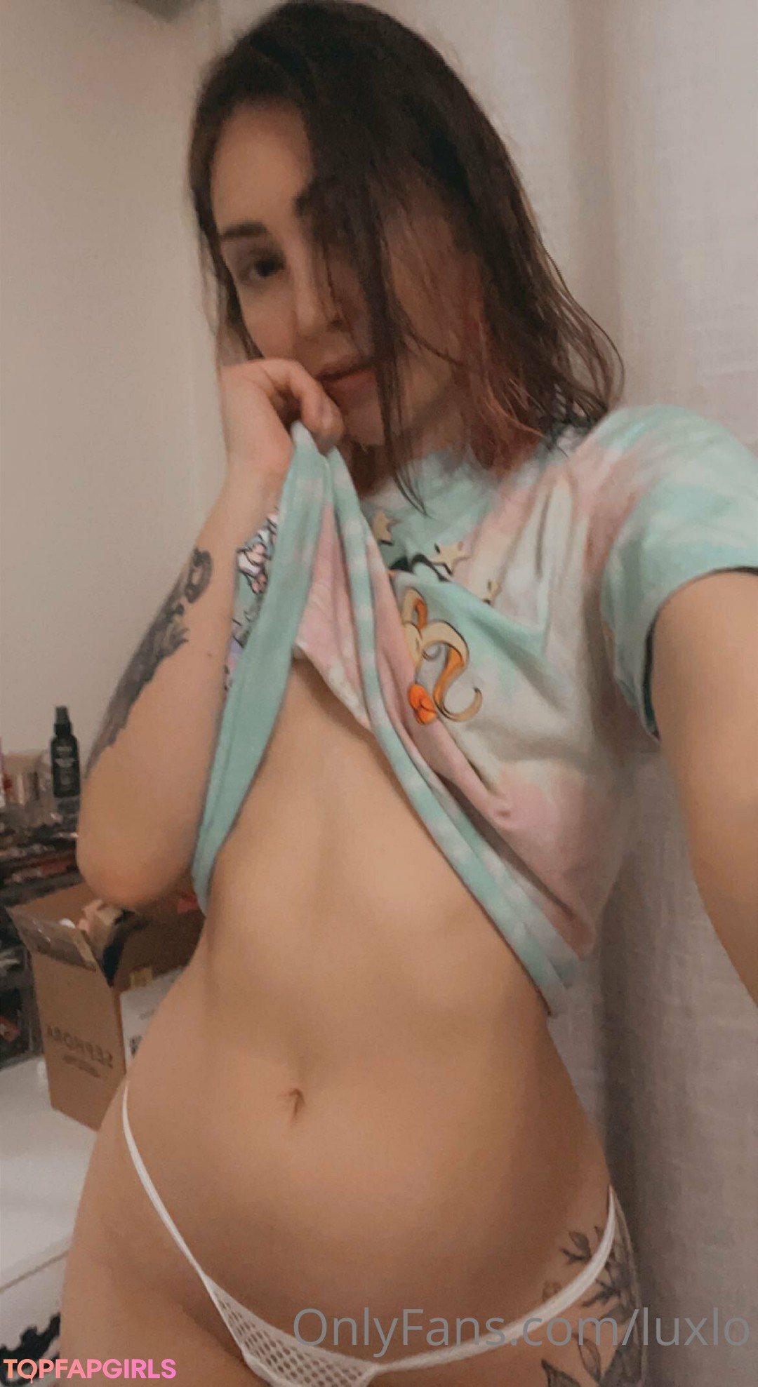 Photo nue de fuite OnlyFans de Luxlo #389