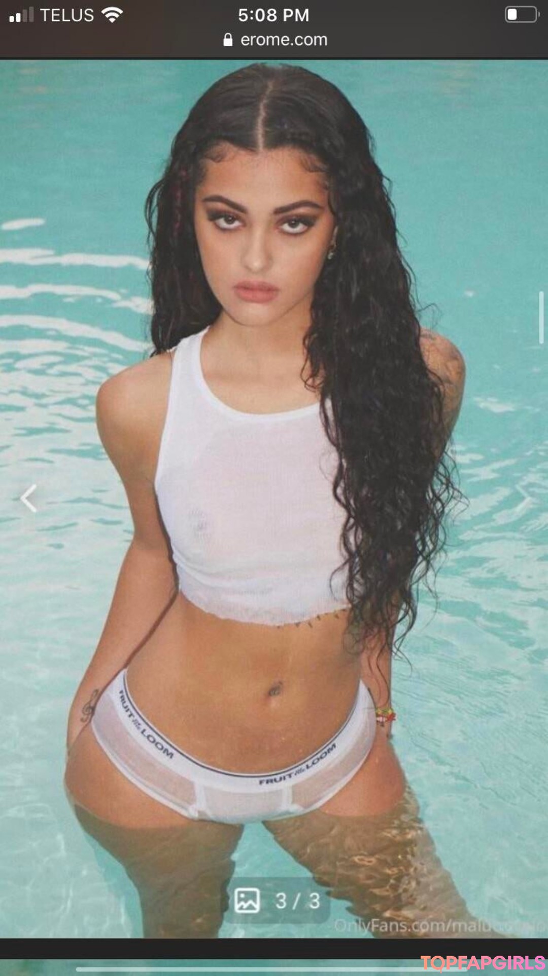 Photo nue de fuite OnlyFans de Malu Trevejo #607