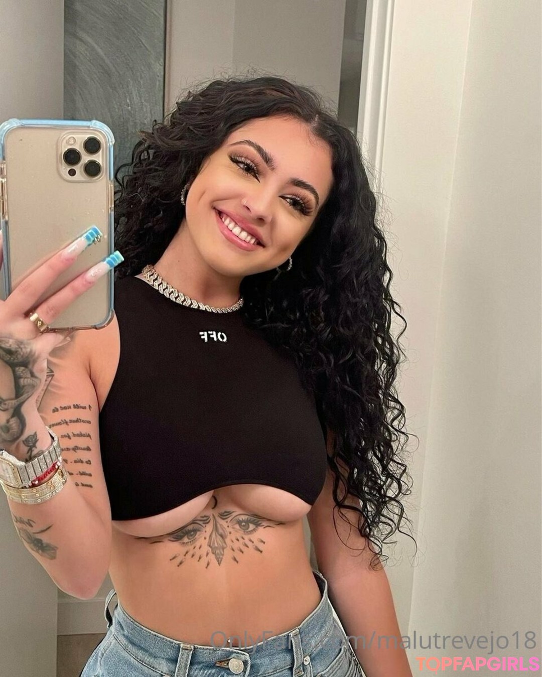 Photo nue de fuite OnlyFans de Malu Trevejo #457