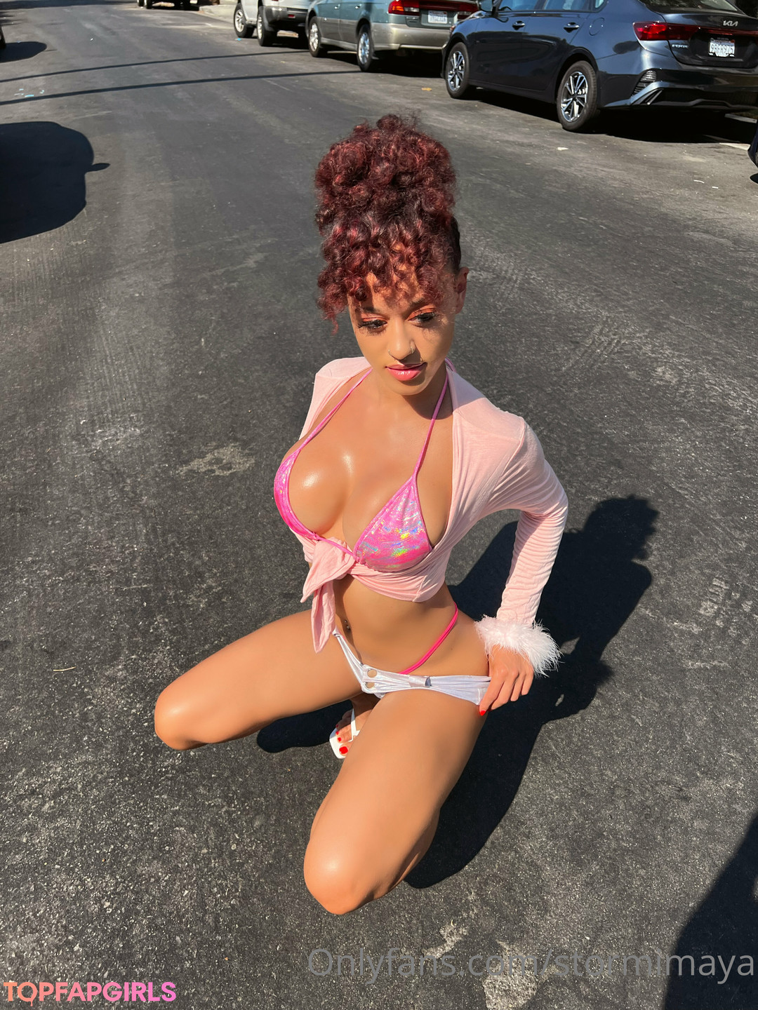 Photo nue de fuite OnlyFans de Stormi Maya #989