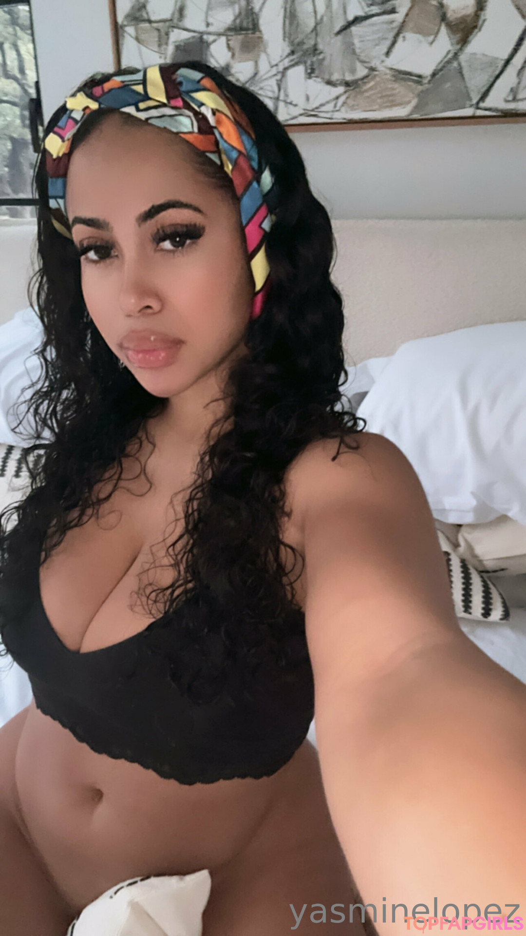 Photo nue de fuite OnlyFans de Yasmine Lopez #205