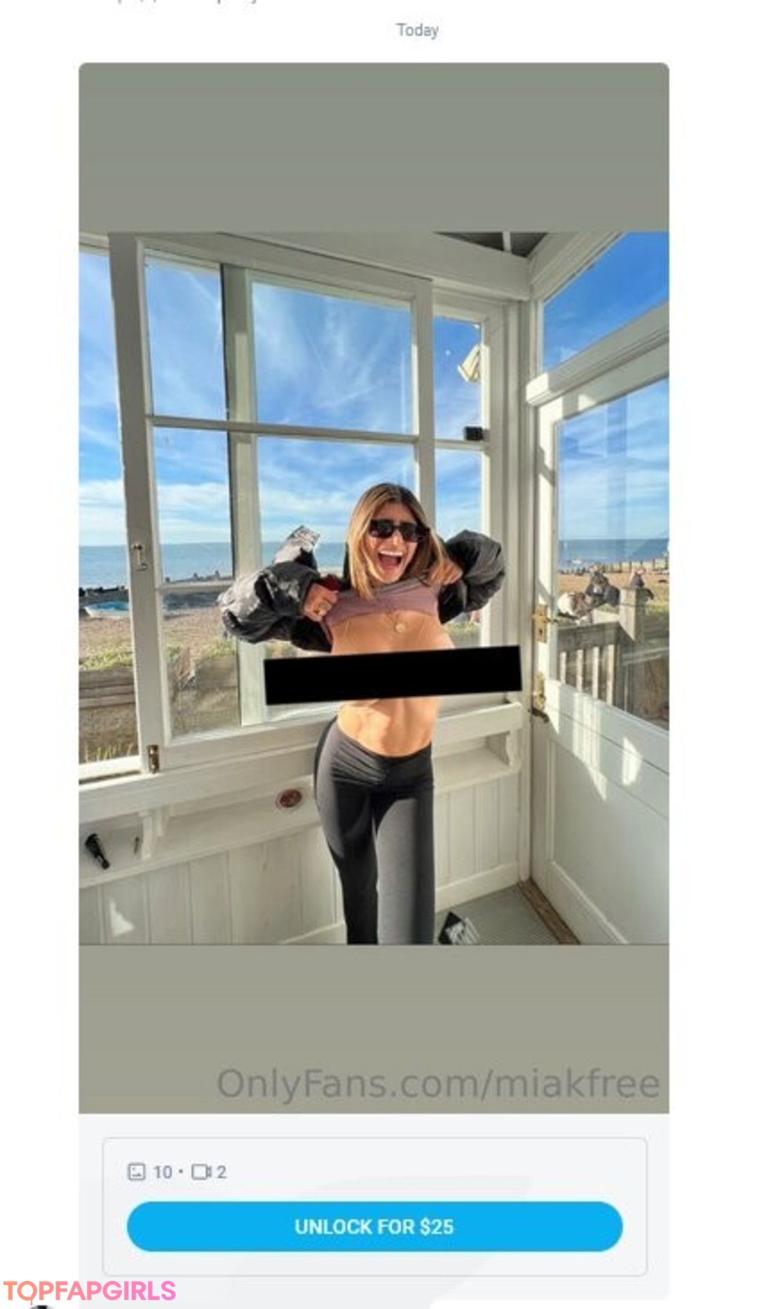 Photo nue de fuite OnlyFans de Mia Khalifa #1442