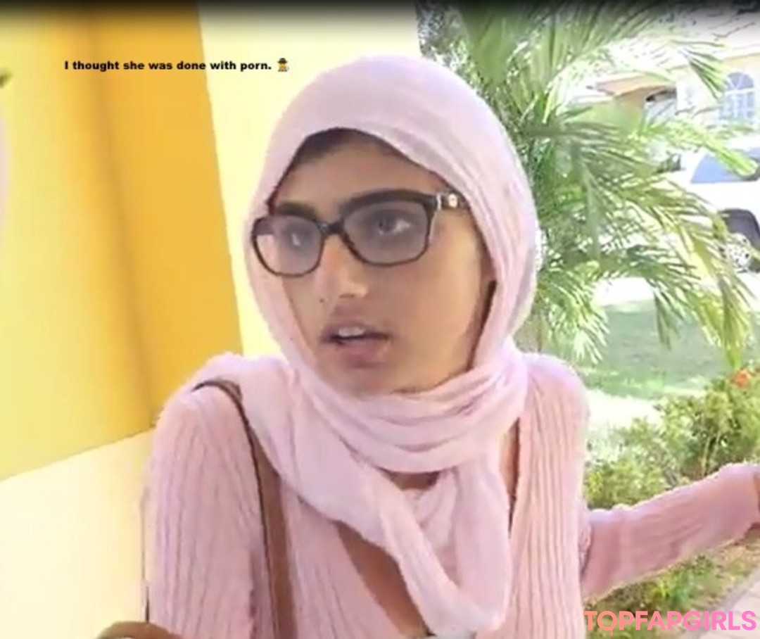 Photo nue de fuite OnlyFans de Mia Khalifa #1524