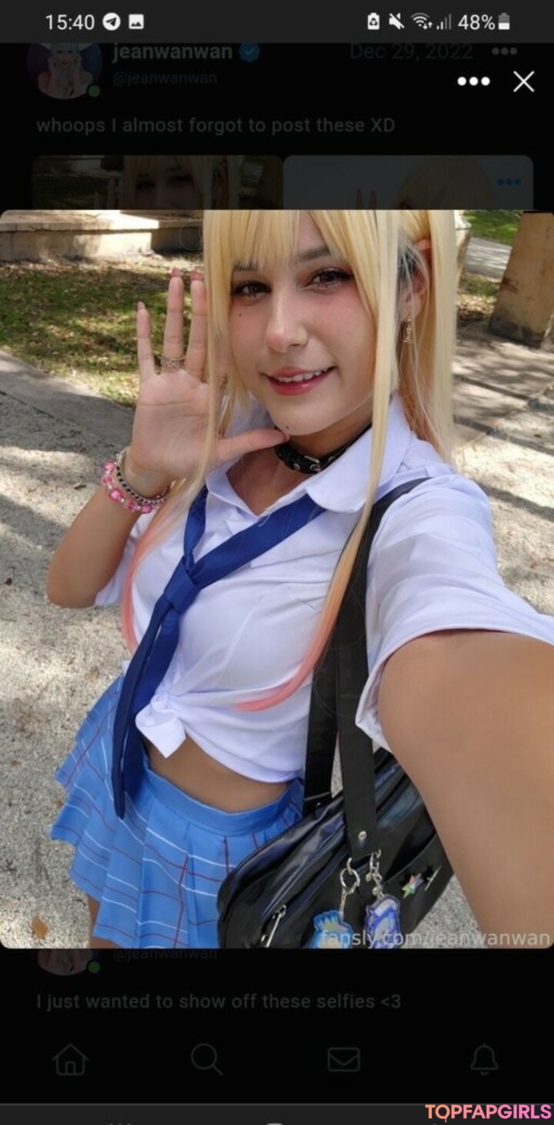 Photo nue de fuite OnlyFans de Jeanwanwan #2515