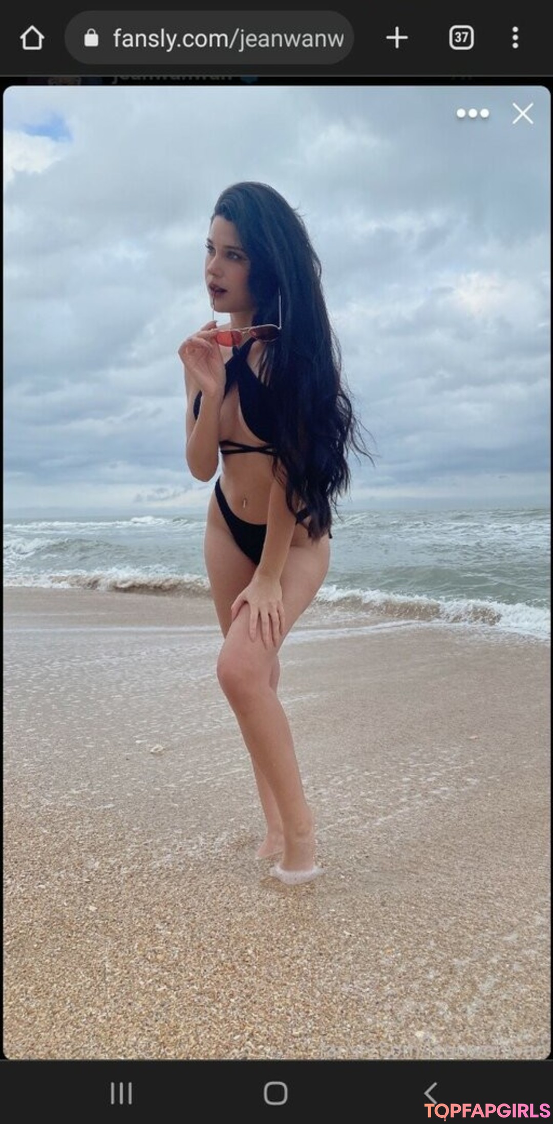 Photo nue de fuite OnlyFans de Jeanwanwan #2609