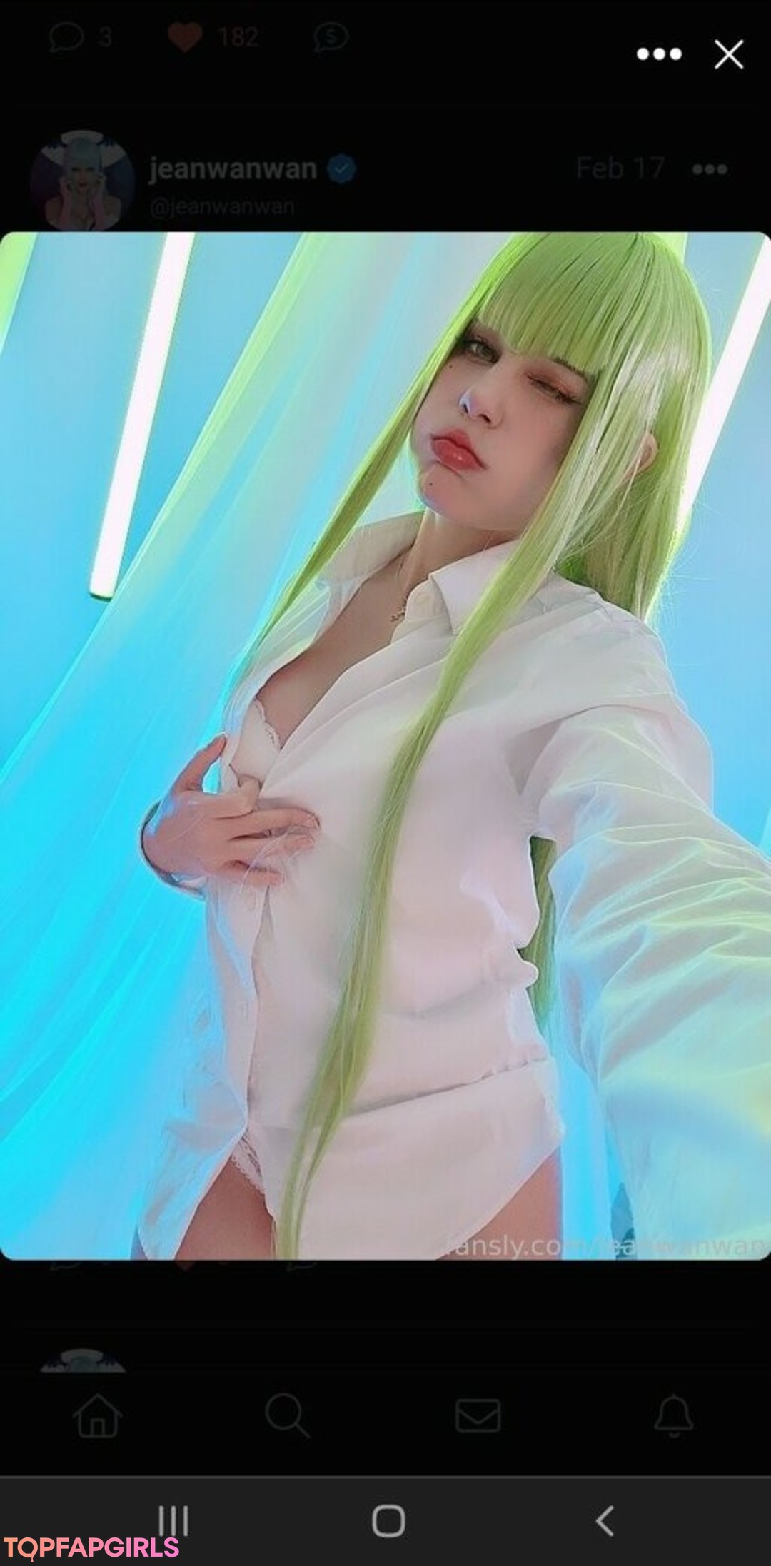 Photo nue de fuite OnlyFans de Jeanwanwan #2655
