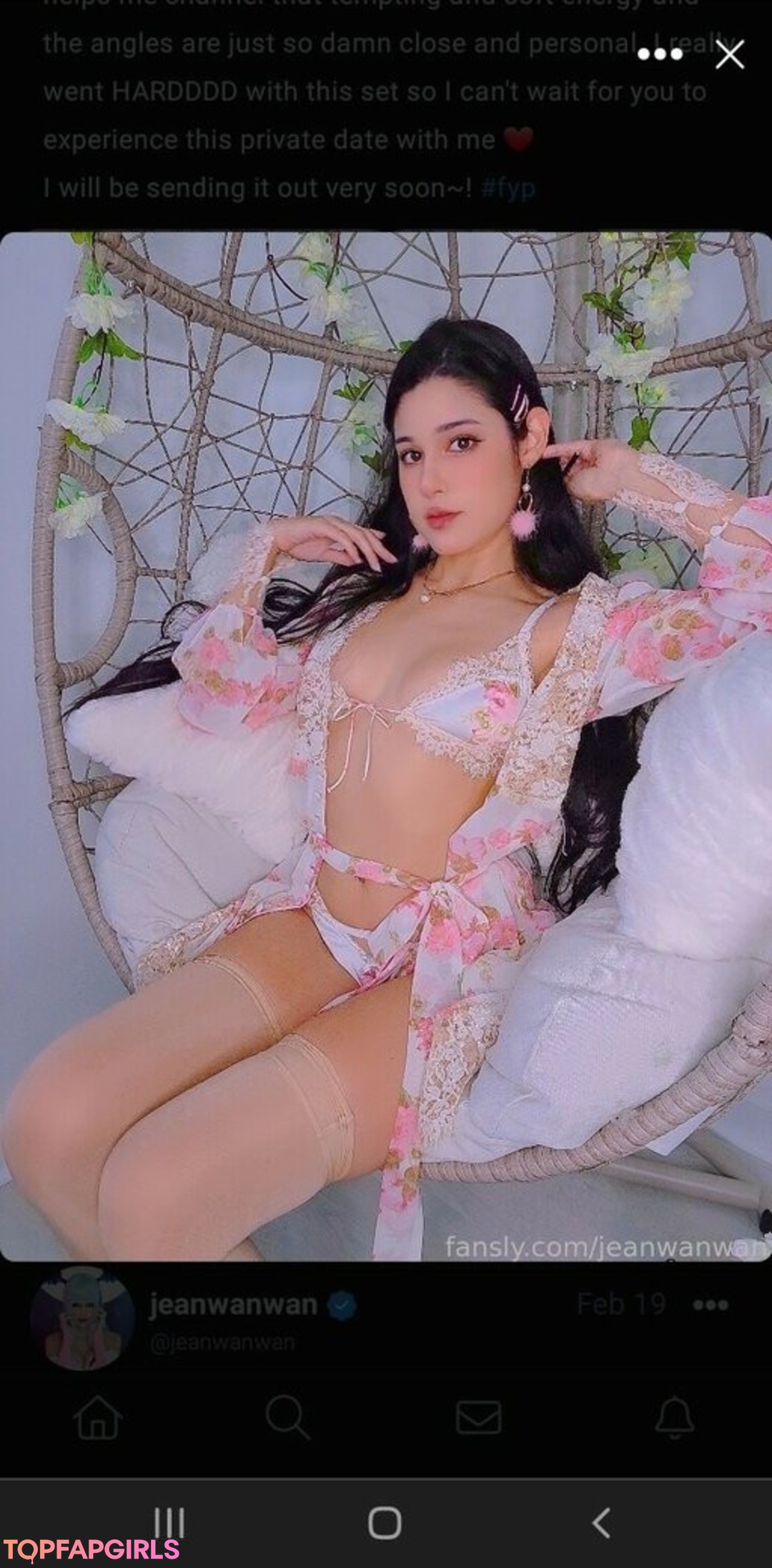 Photo nue de fuite OnlyFans de Jeanwanwan #2657