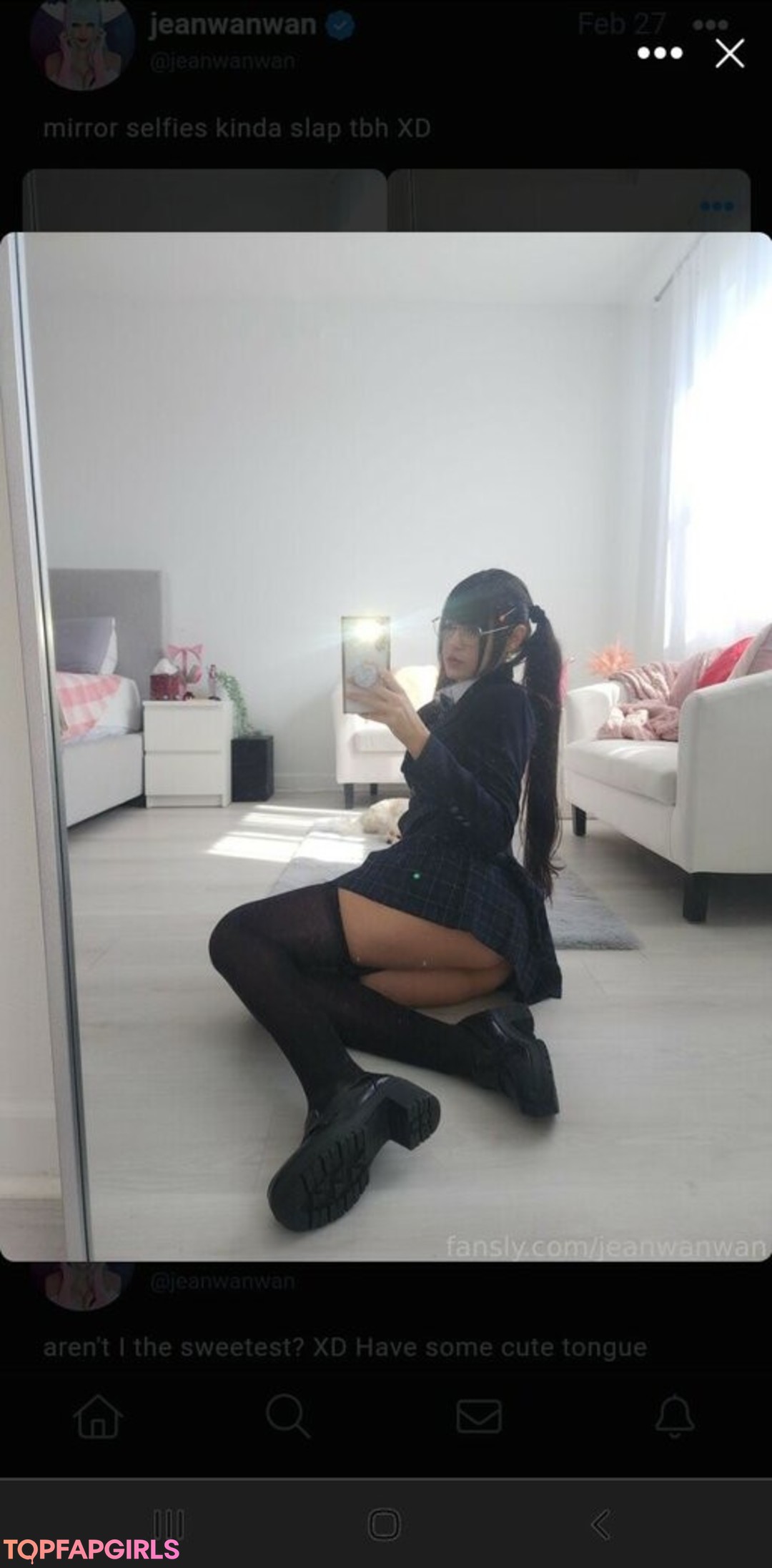 Photo nue de fuite OnlyFans de Jeanwanwan #2737
