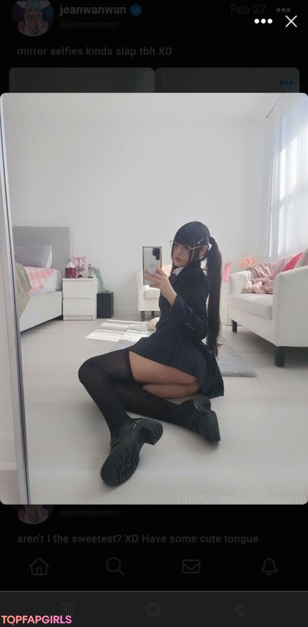 Photo nue de fuite OnlyFans de Jeanwanwan #2741