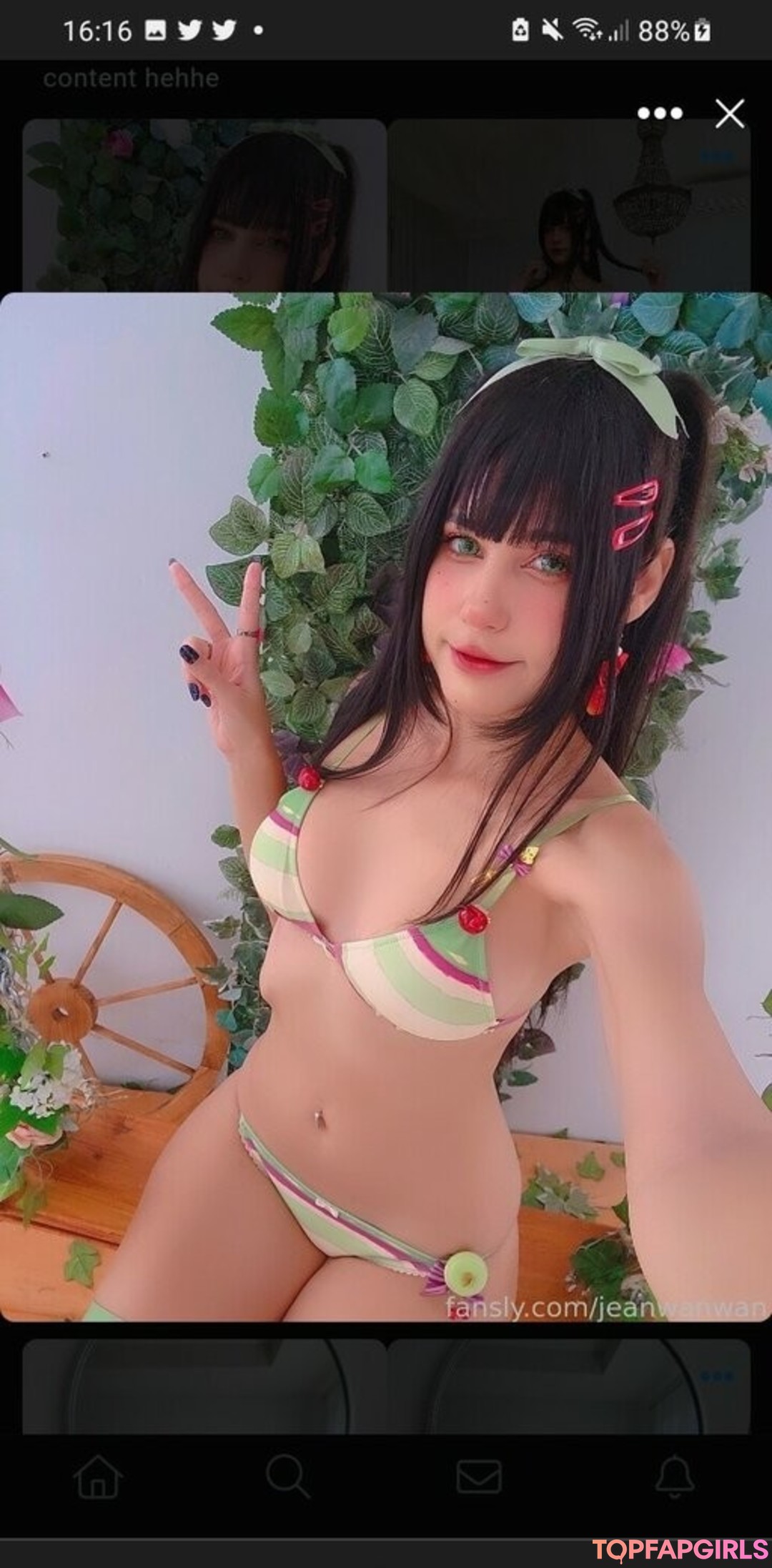 Photo nue de fuite OnlyFans de Jeanwanwan #2750