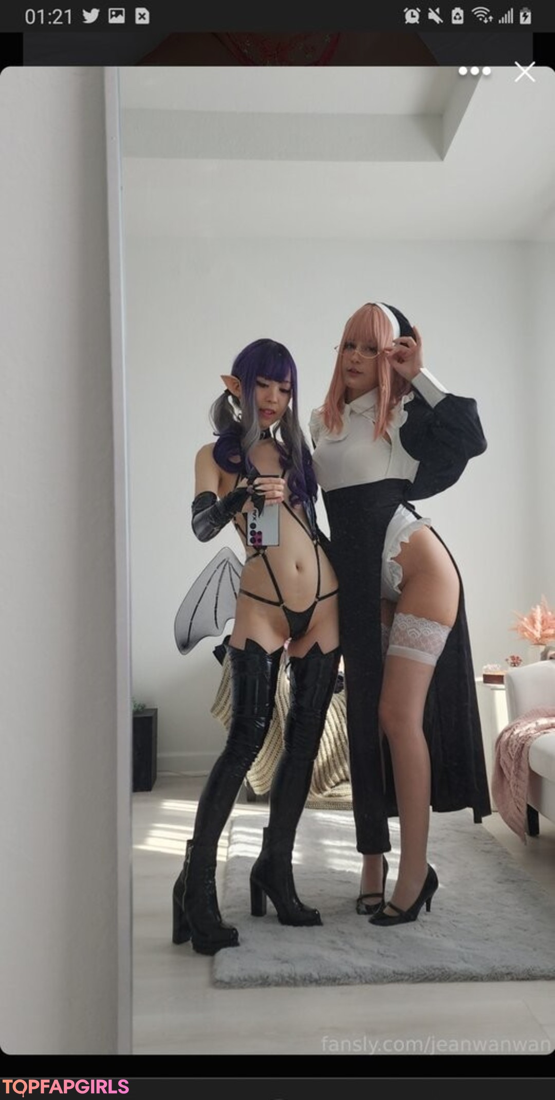 Photo nue de fuite OnlyFans de Jeanwanwan #2962