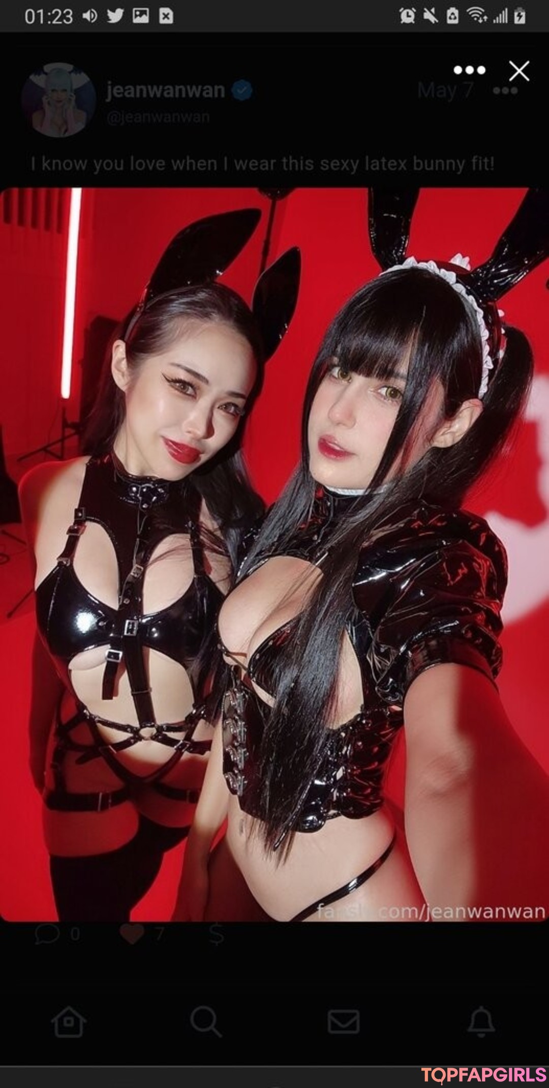 Photo nue de fuite OnlyFans de Jeanwanwan #2973