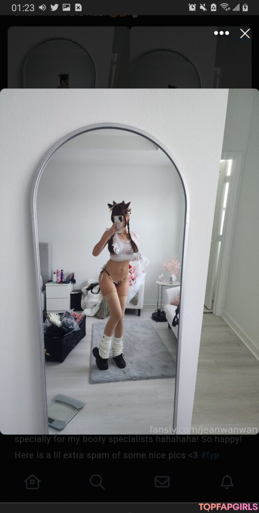 Photo nue de fuite OnlyFans de Jeanwanwan #2974