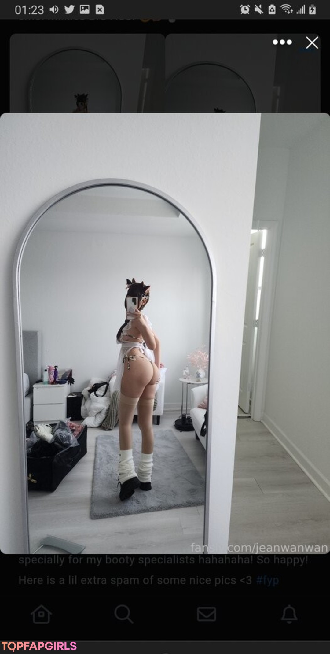Photo nue de fuite OnlyFans de Jeanwanwan #2975