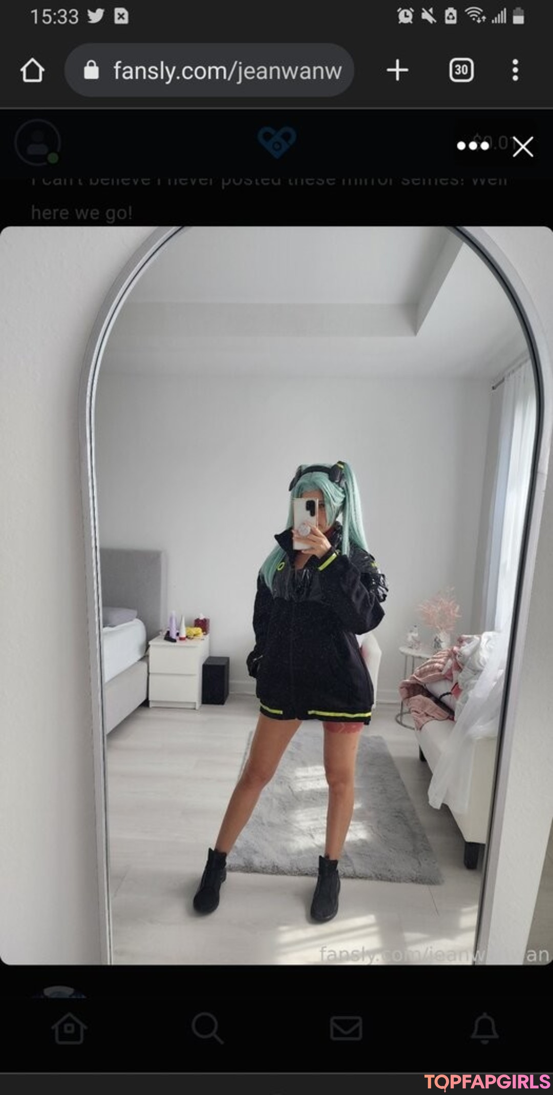 Photo nue de fuite OnlyFans de Jeanwanwan #3216