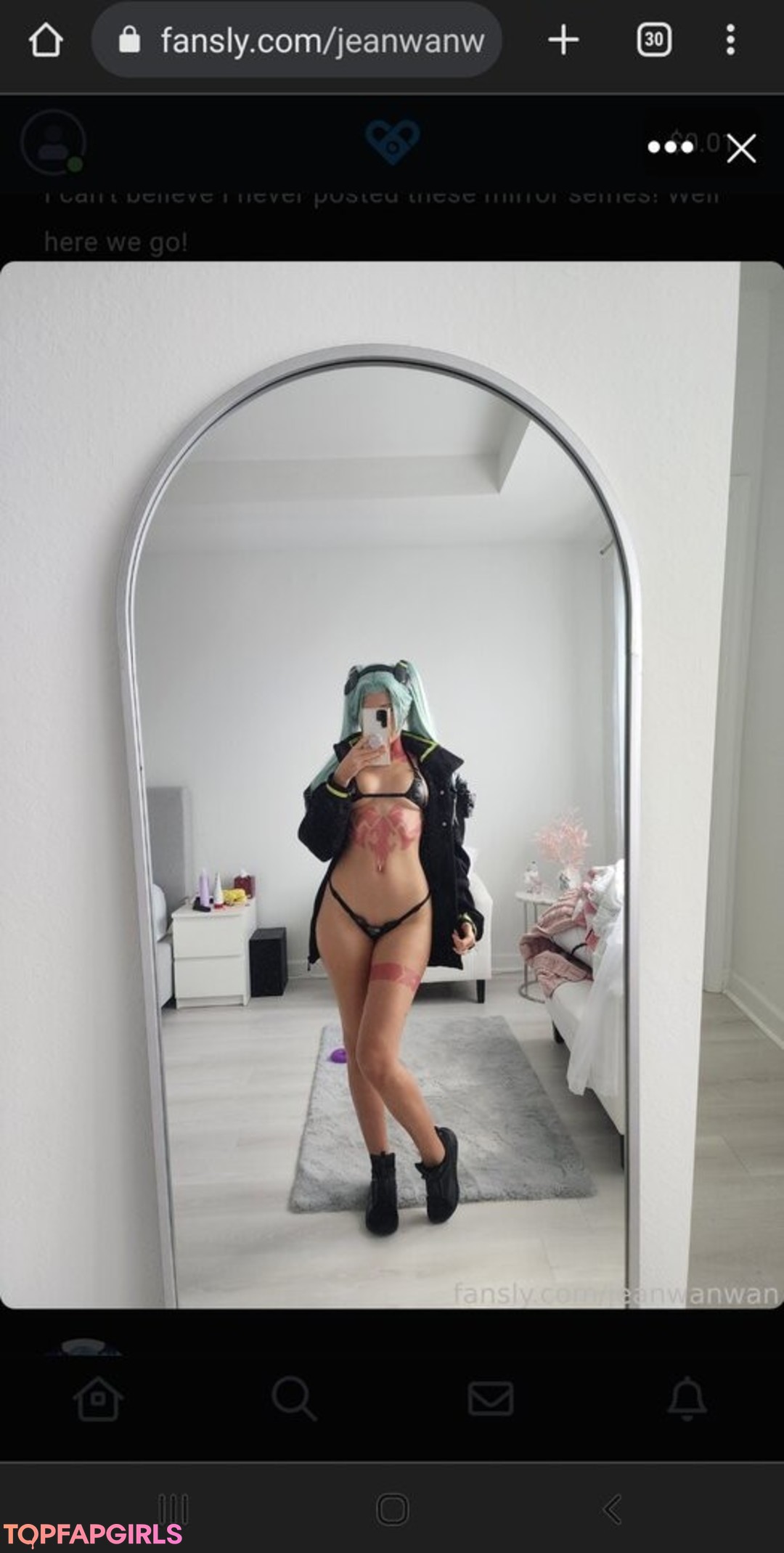 Photo nue de fuite OnlyFans de Jeanwanwan #3220