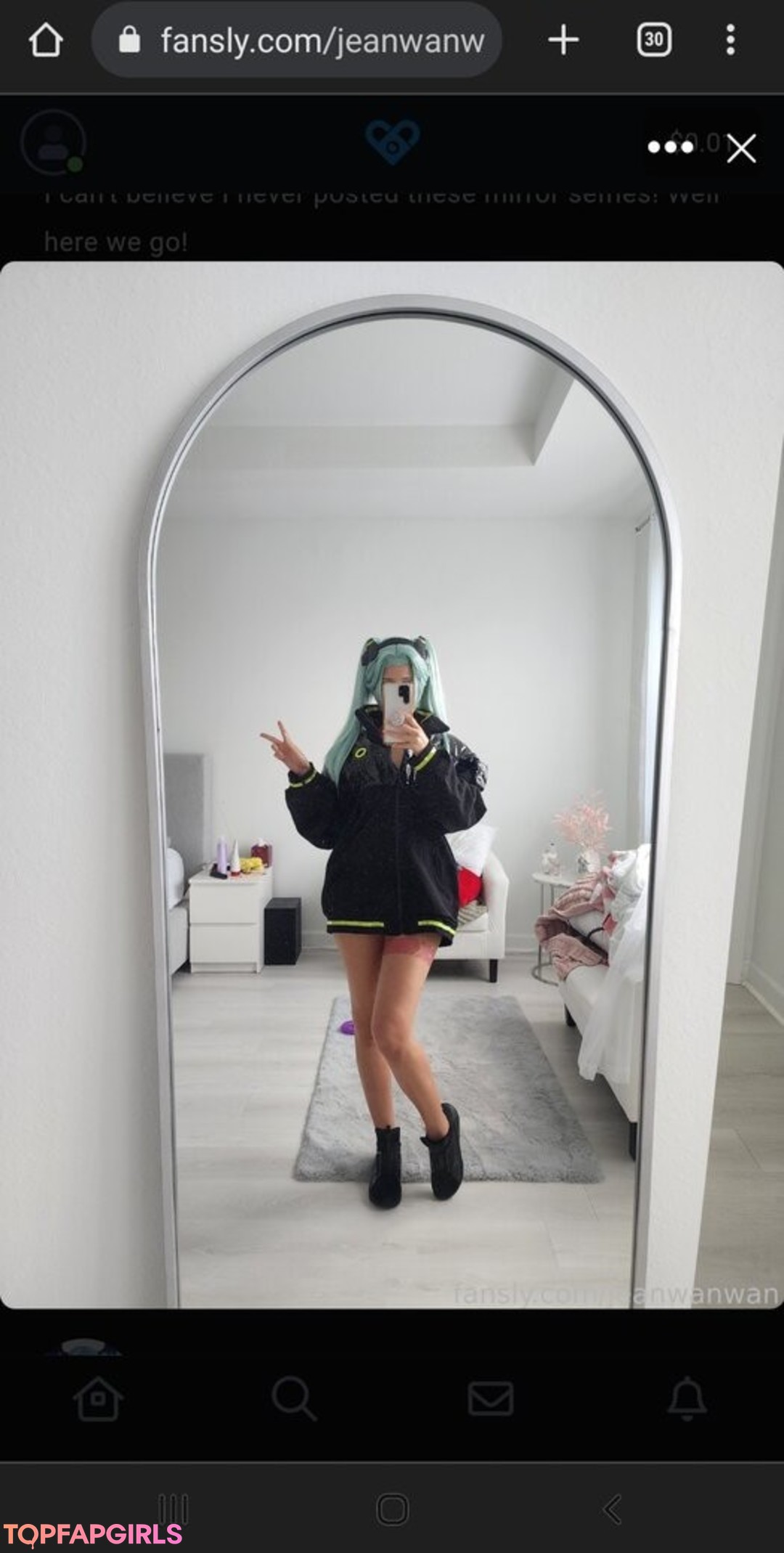 Photo nue de fuite OnlyFans de Jeanwanwan #3222