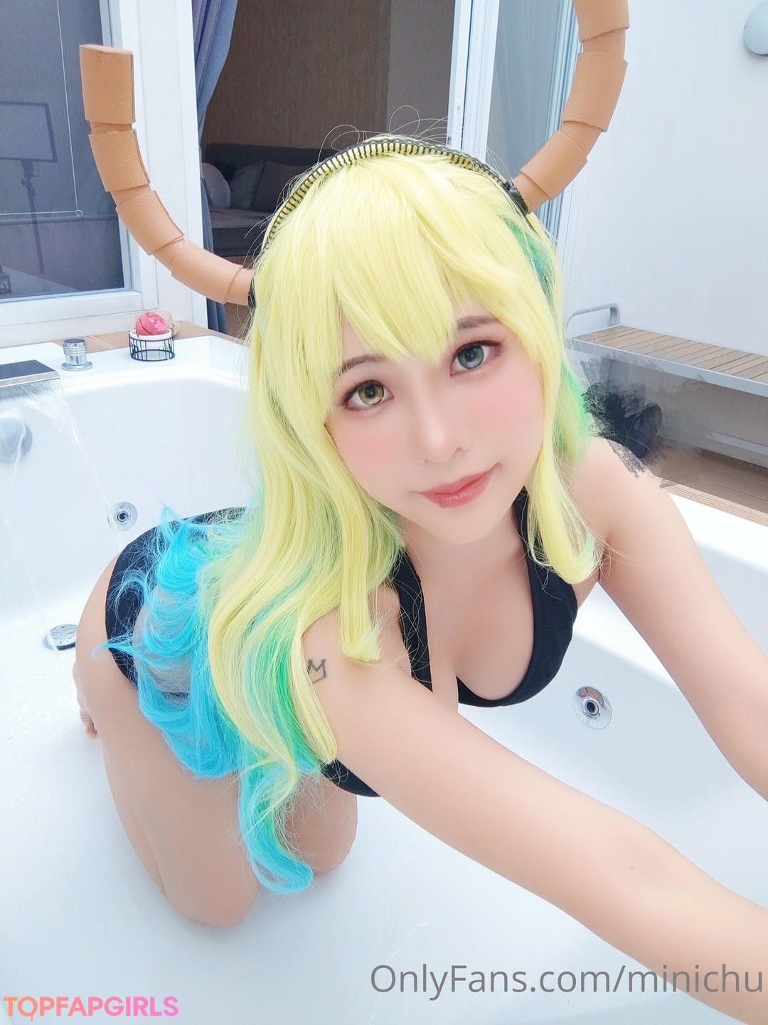 Photo nue de fuite OnlyFans de Minichu #565