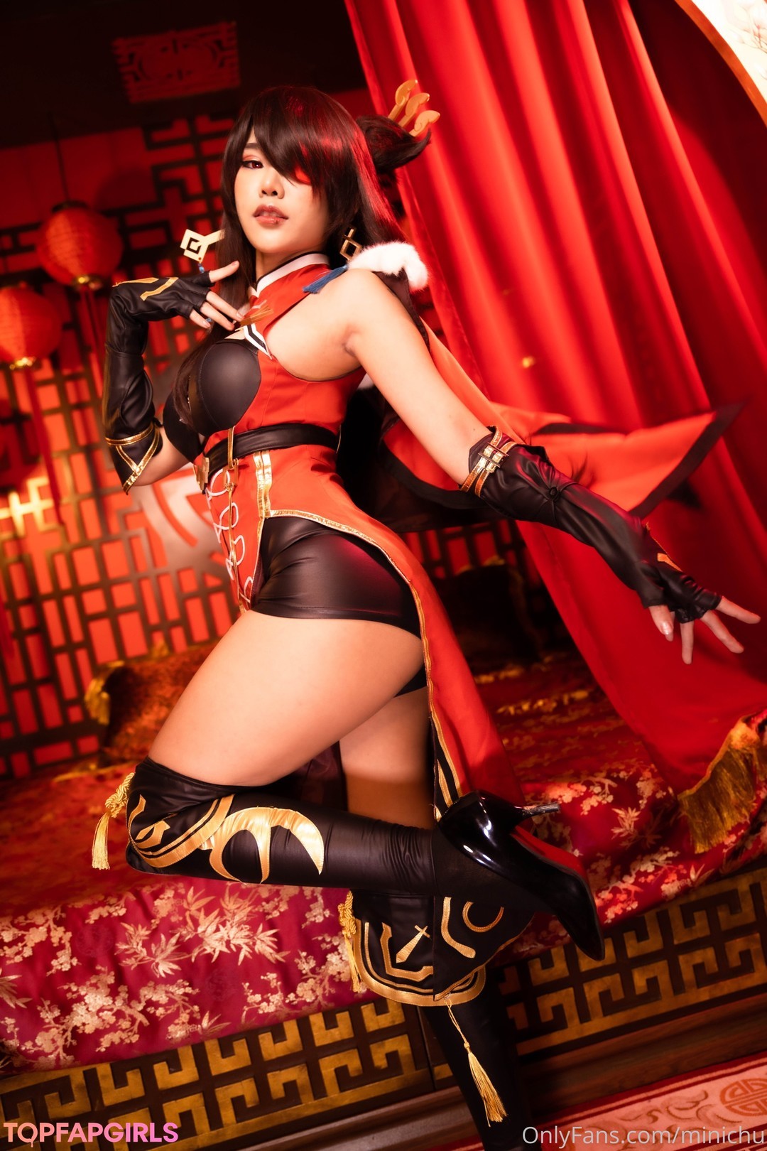 Photo nue de fuite OnlyFans de Minichu #633