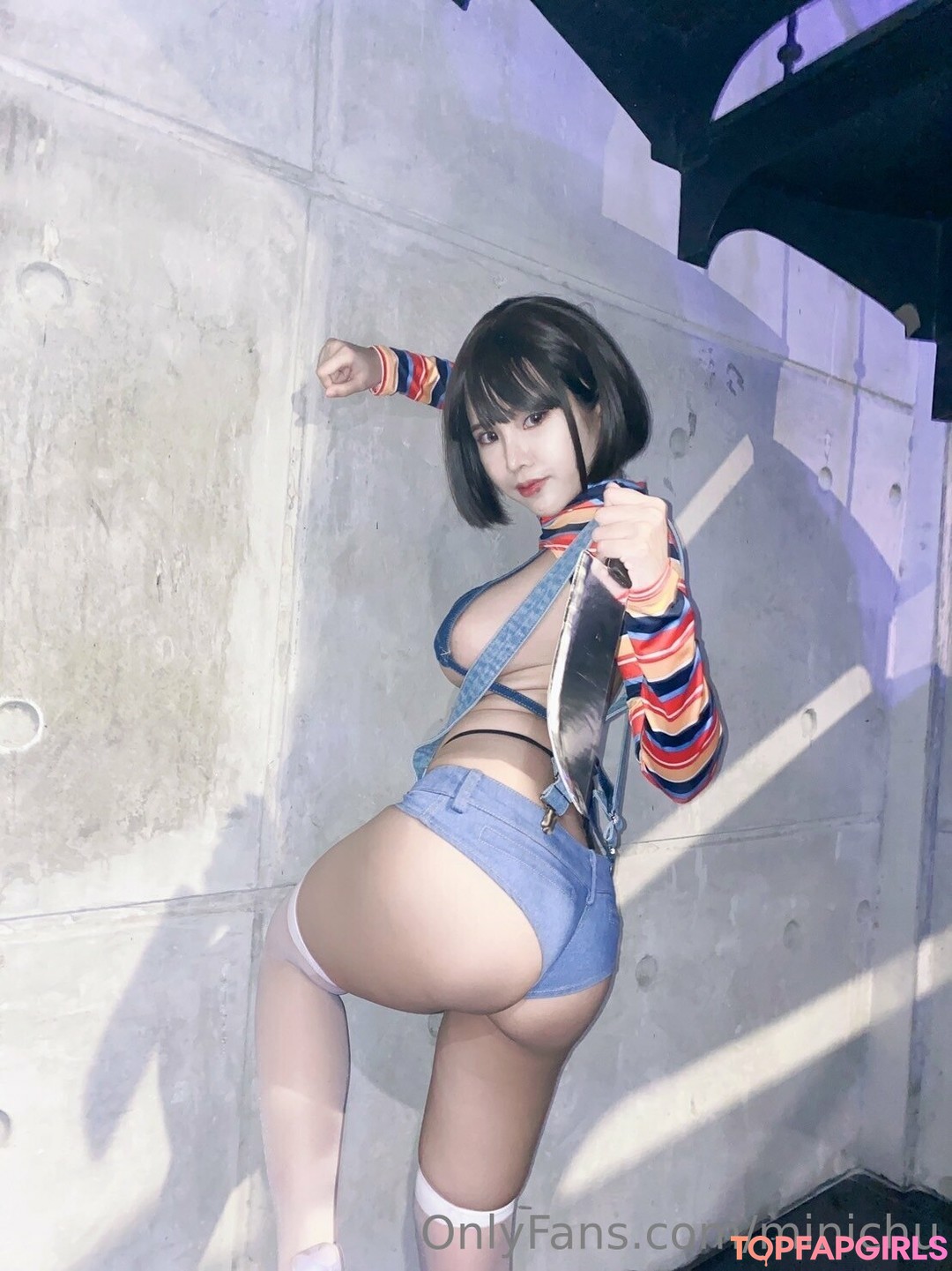 Photo nue de fuite OnlyFans de Minichu #748