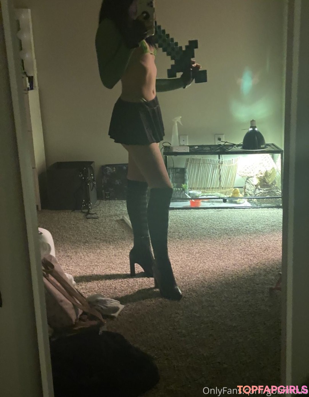 Photo nue de fuite OnlyFans de Goblincub #1606