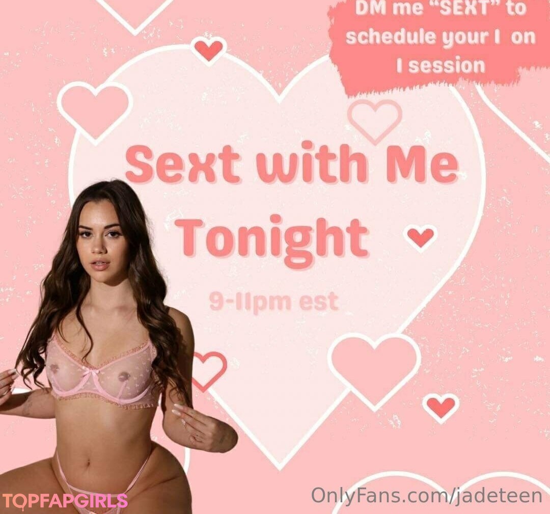 Photo nue de fuite OnlyFans de Jadeteen #974