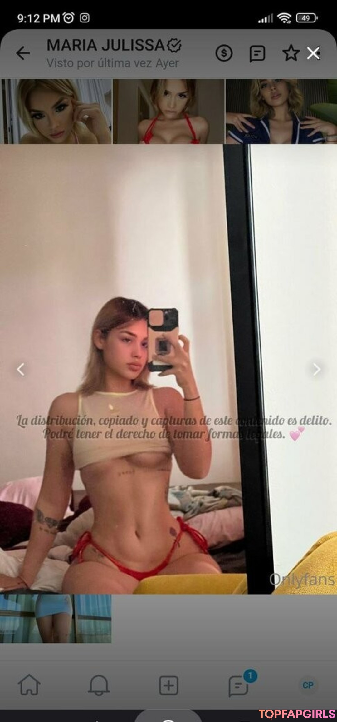 Photo nue de fuite OnlyFans de Maria Julissa #112