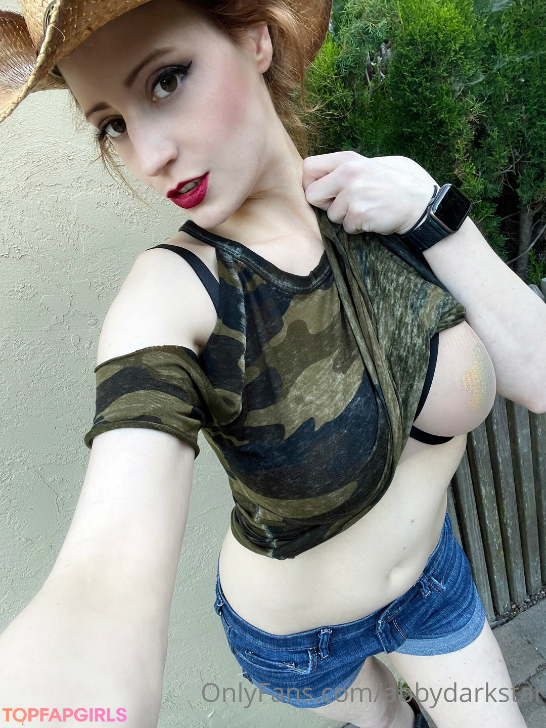 Photo nue de fuite OnlyFans de Abby Dark Star #580