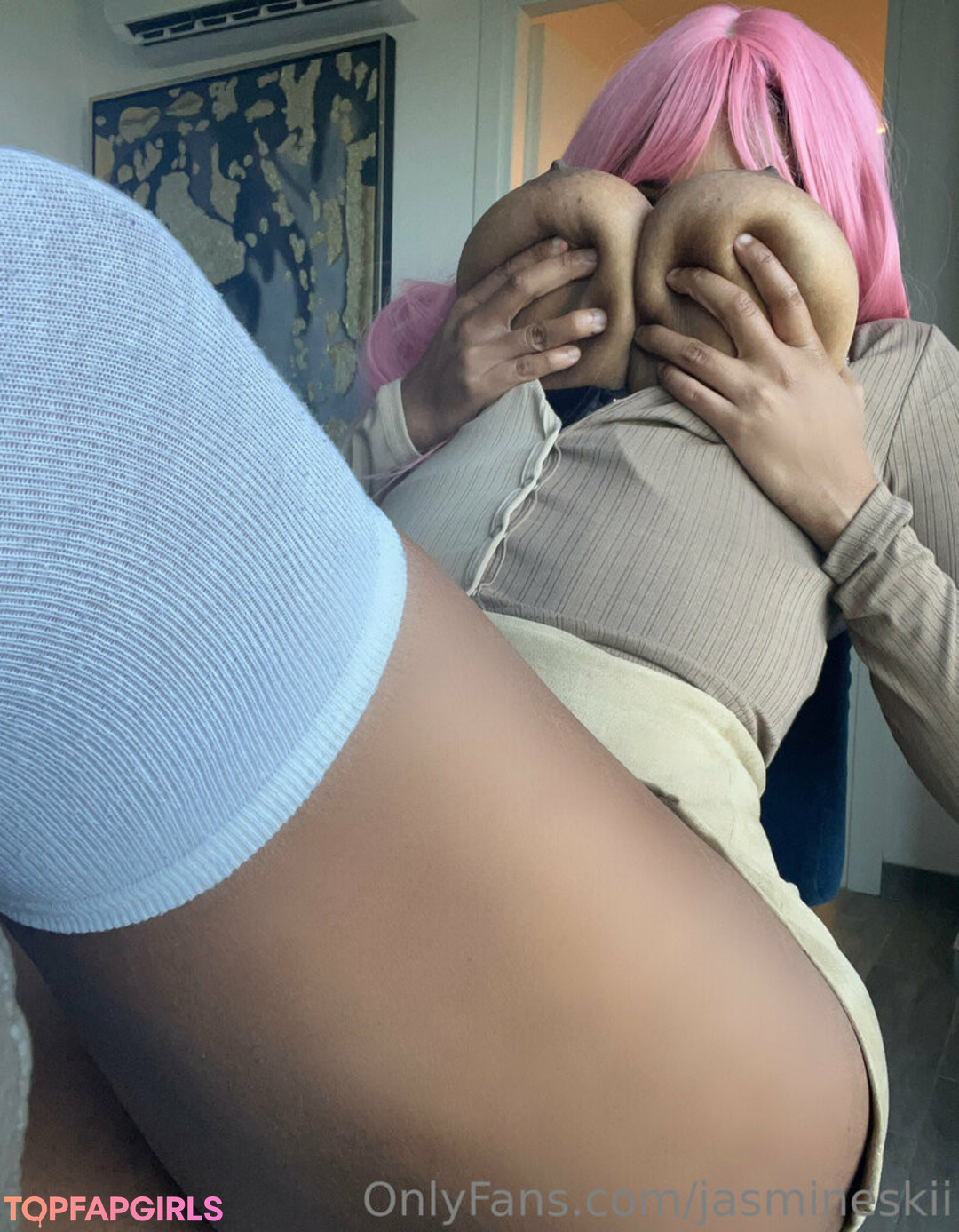 Photo nue de fuite OnlyFans de Jasmine #6