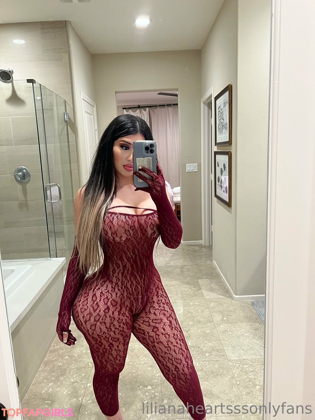 Photo nue de fuite OnlyFans de Lilianaheartsss #578