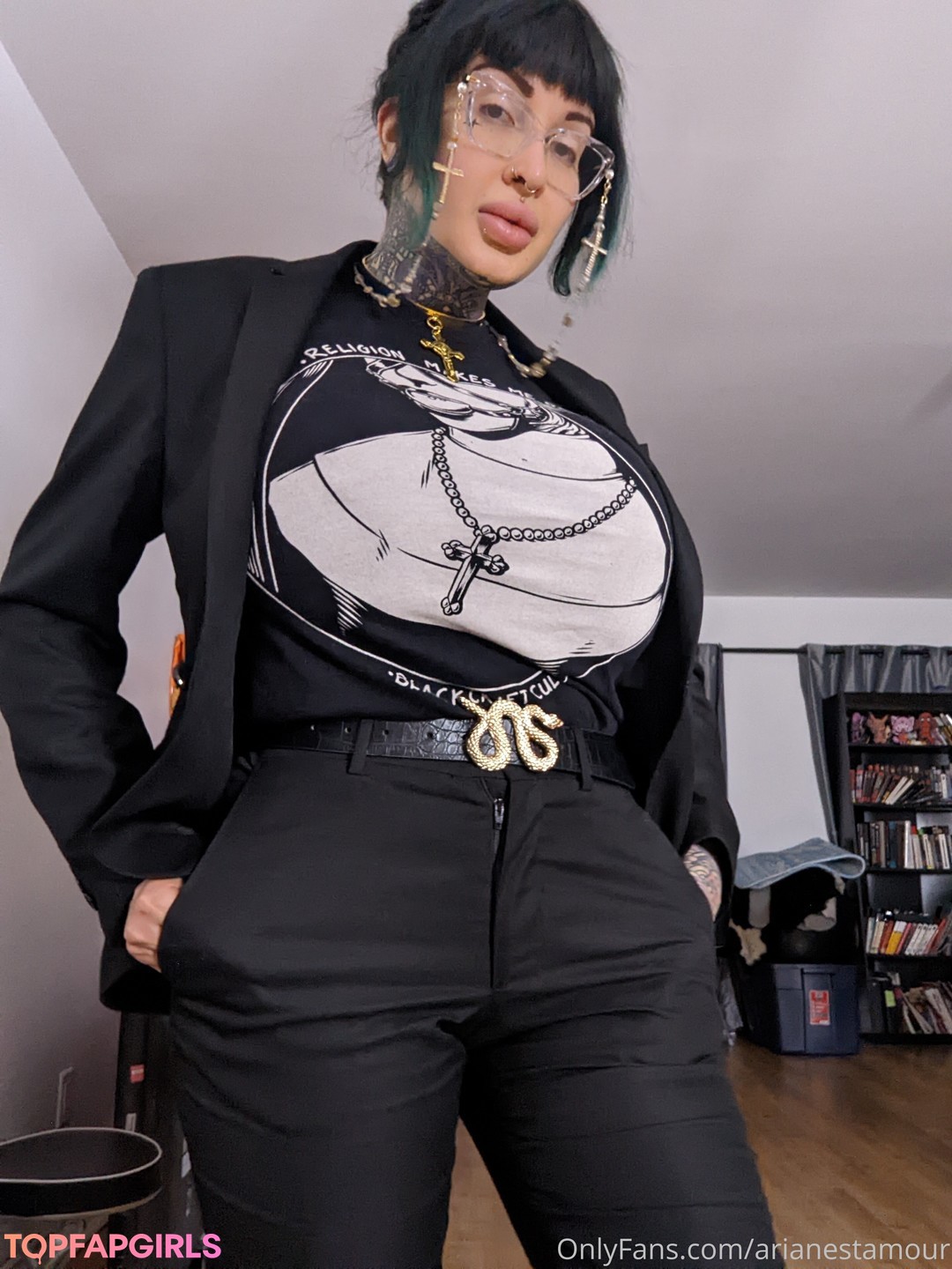 Photo nue de fuite OnlyFans de Ariane Saint Amour #613