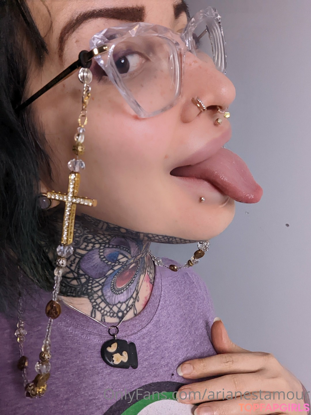 Photo nue de fuite OnlyFans de Ariane Saint Amour #886