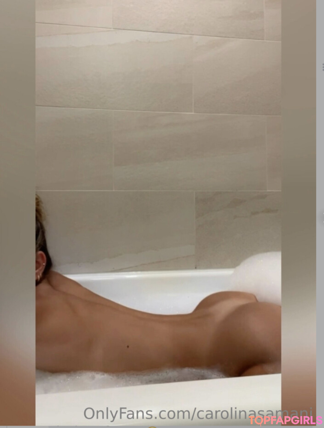 Photo nue de fuite OnlyFans de Carolina Samani #271
