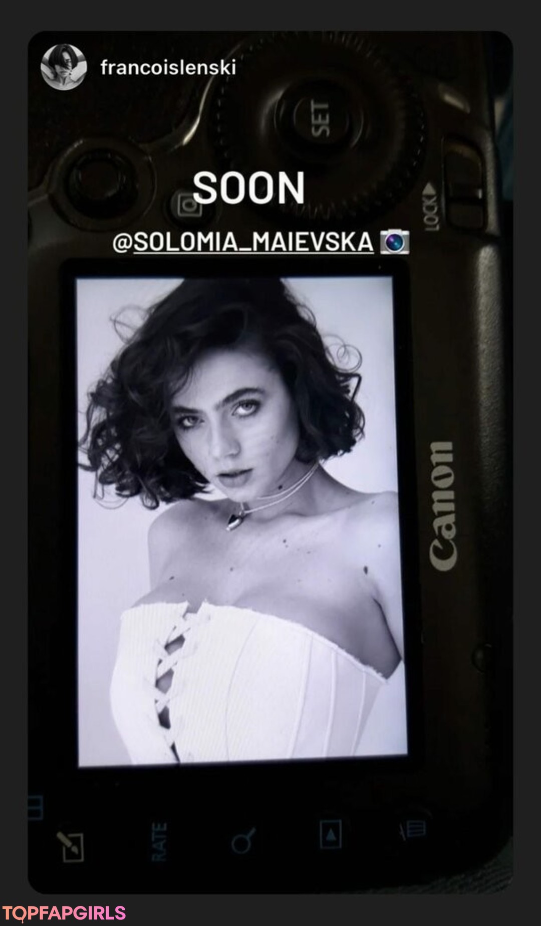 Photo nue de fuite OnlyFans de Solomia Maievska #1211