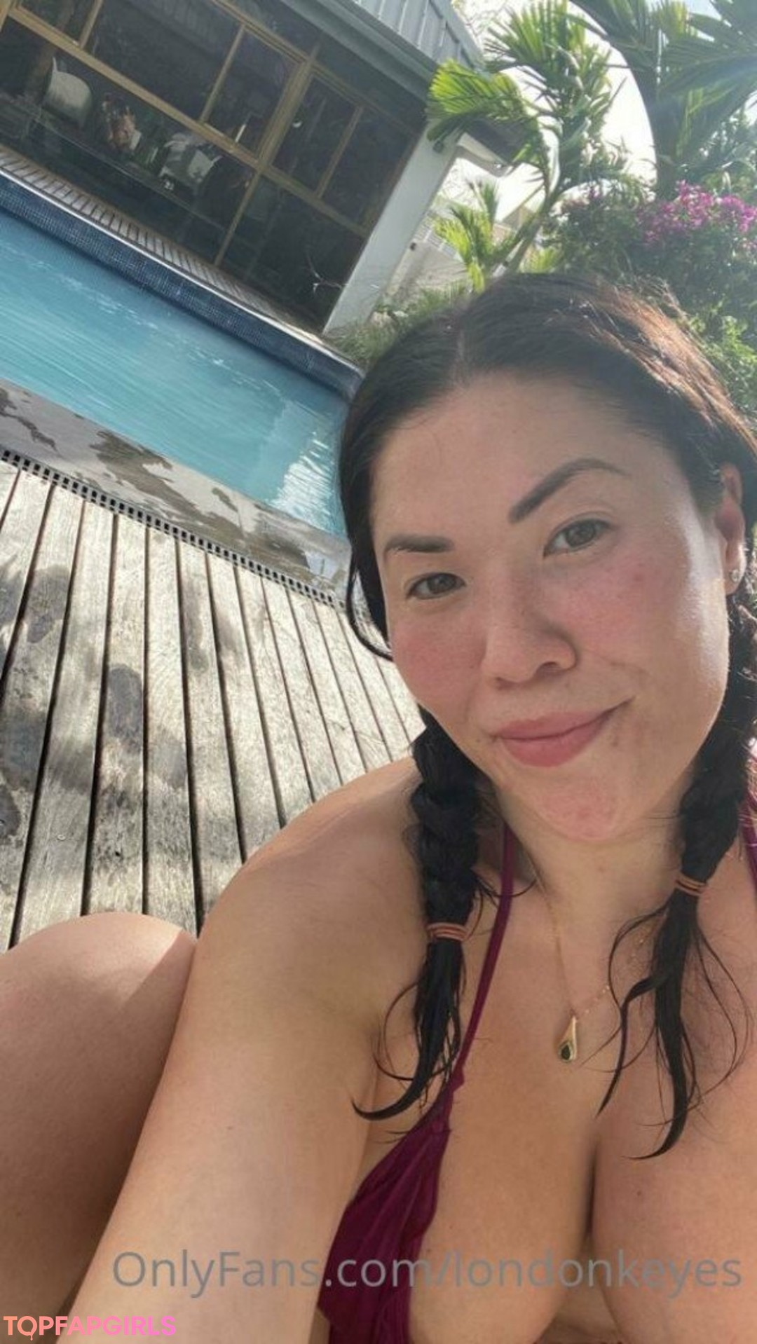Photo nue de fuite OnlyFans de London Keyes #1