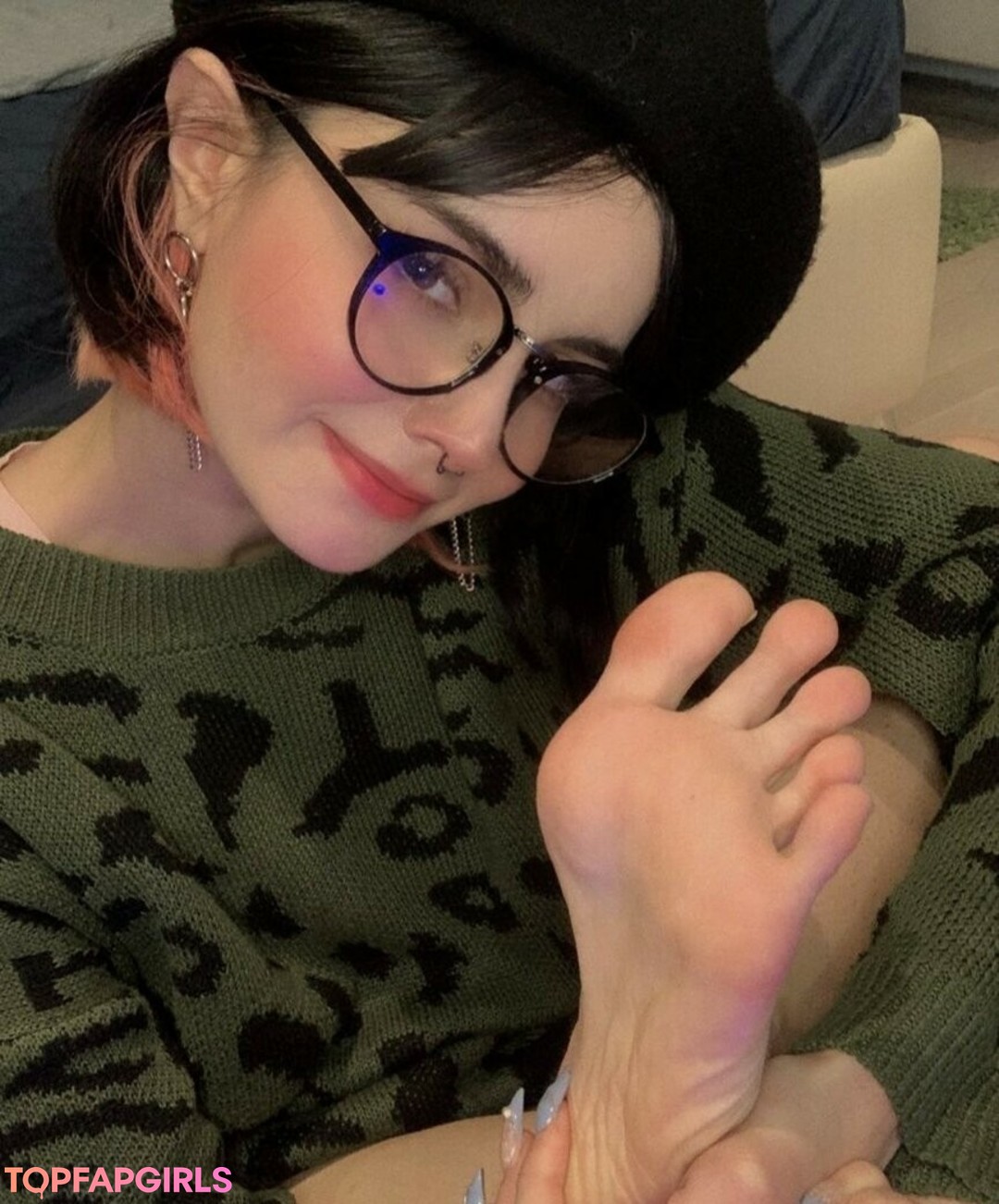 Photo nue de fuite OnlyFans de Loona #666