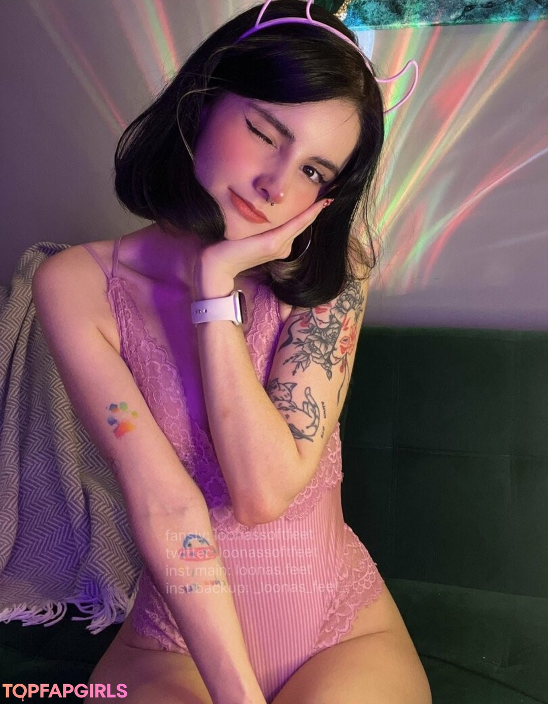 Photo nue de fuite OnlyFans de Loona #767