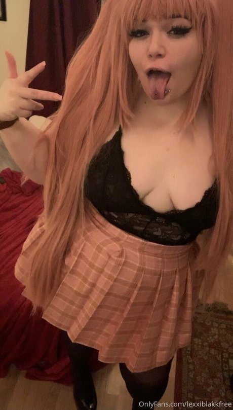 Photo nue de fuite OnlyFans de Lexxiblakkfree