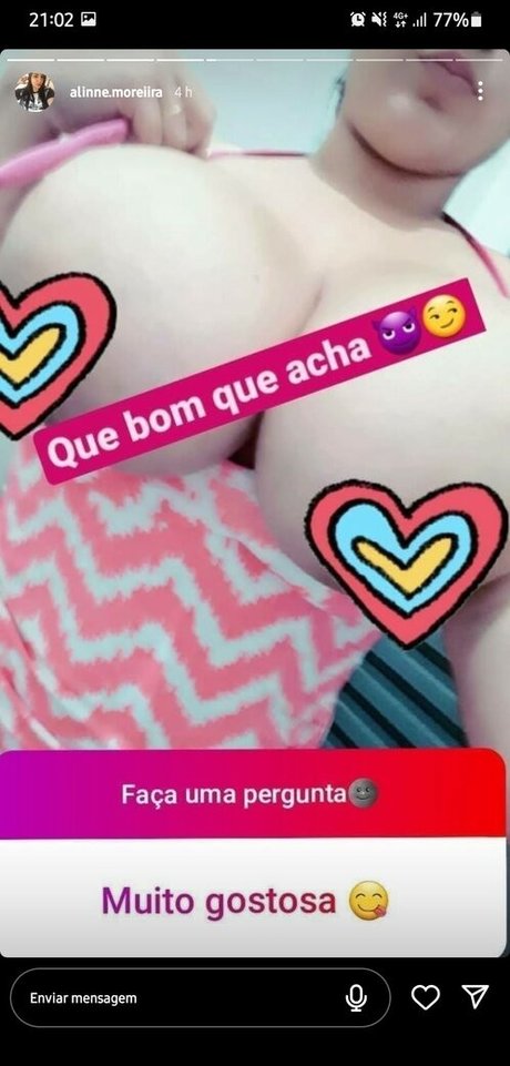 Photo nue de fuite OnlyFans de Aline Moreira