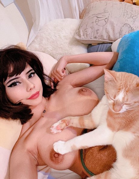 Photo nue de fuite OnlyFans de Catgirl