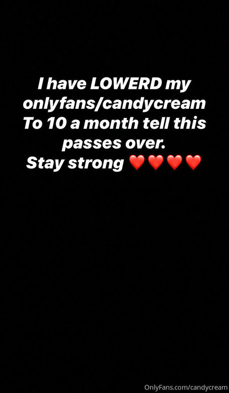 Photo nue de fuite OnlyFans de Candycream