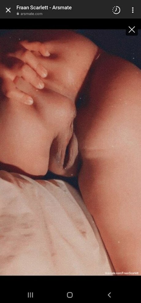 Photo nue de fuite OnlyFans de Fraanscarlett