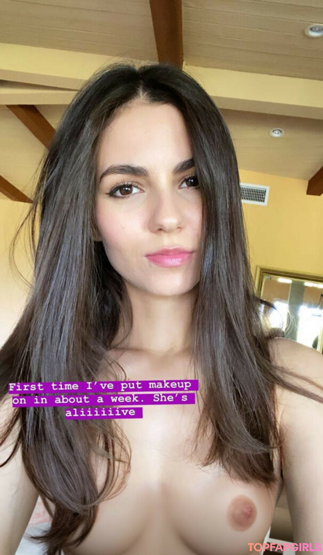 Photo nue de fuite OnlyFans de Victoria Justice #1168
