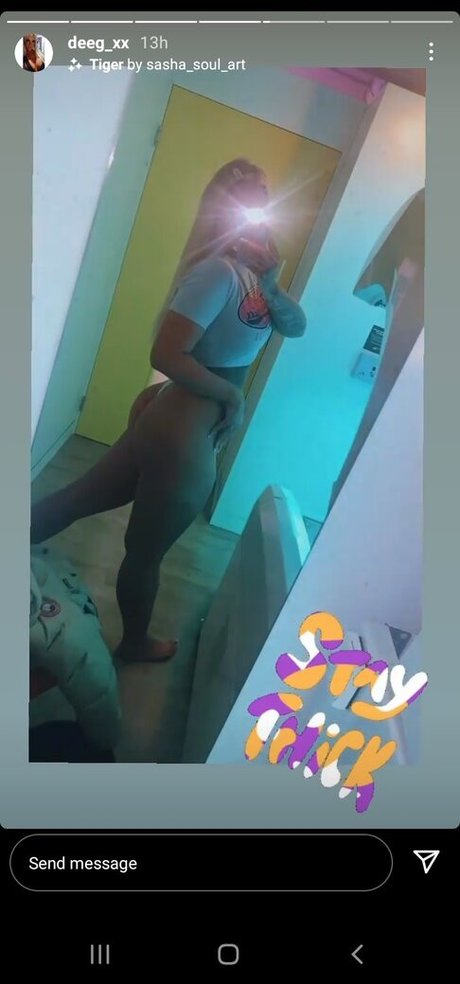 Photo nue de fuite OnlyFans de Deniiicexx