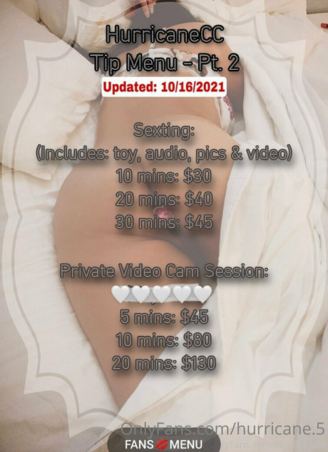 Photo nue de fuite OnlyFans de Hurricane5