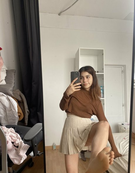 Photo nue de fuite OnlyFans de Marinateen